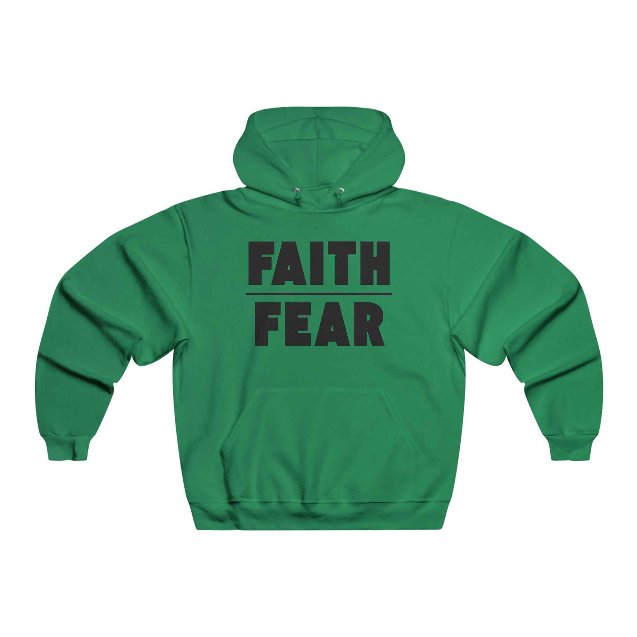 'Faith Over Fear' Men's Hoodie