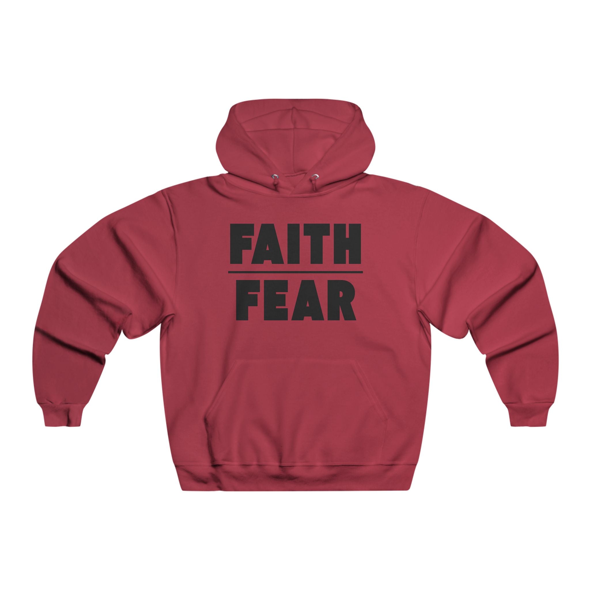 'Faith Over Fear' Men's Hoodie