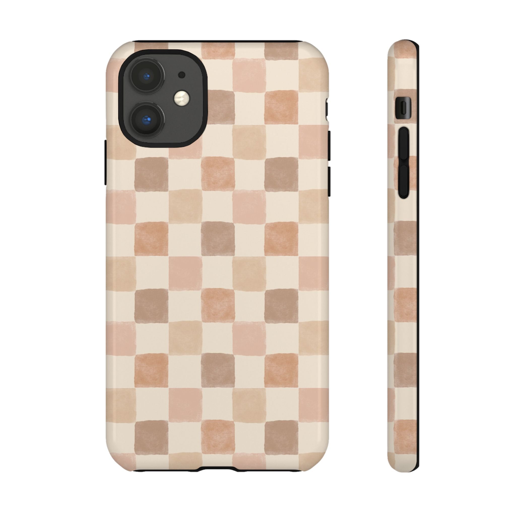 Boho Checkered Phone Case