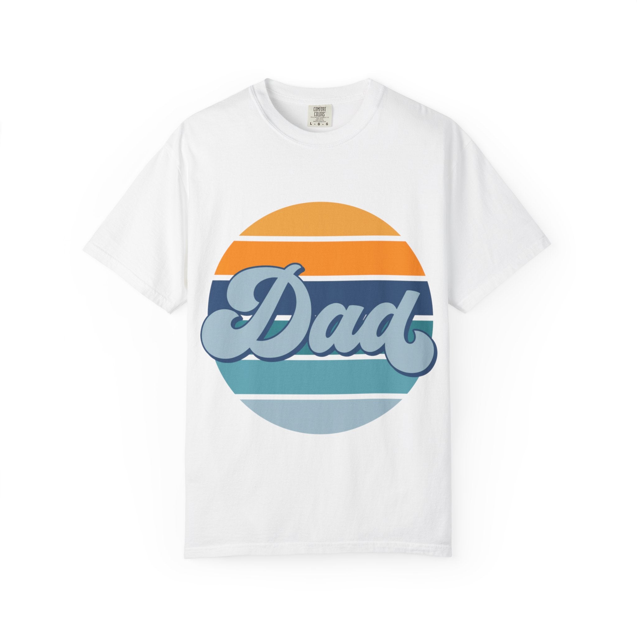 Retro Striped 'Dad' T-Shirt