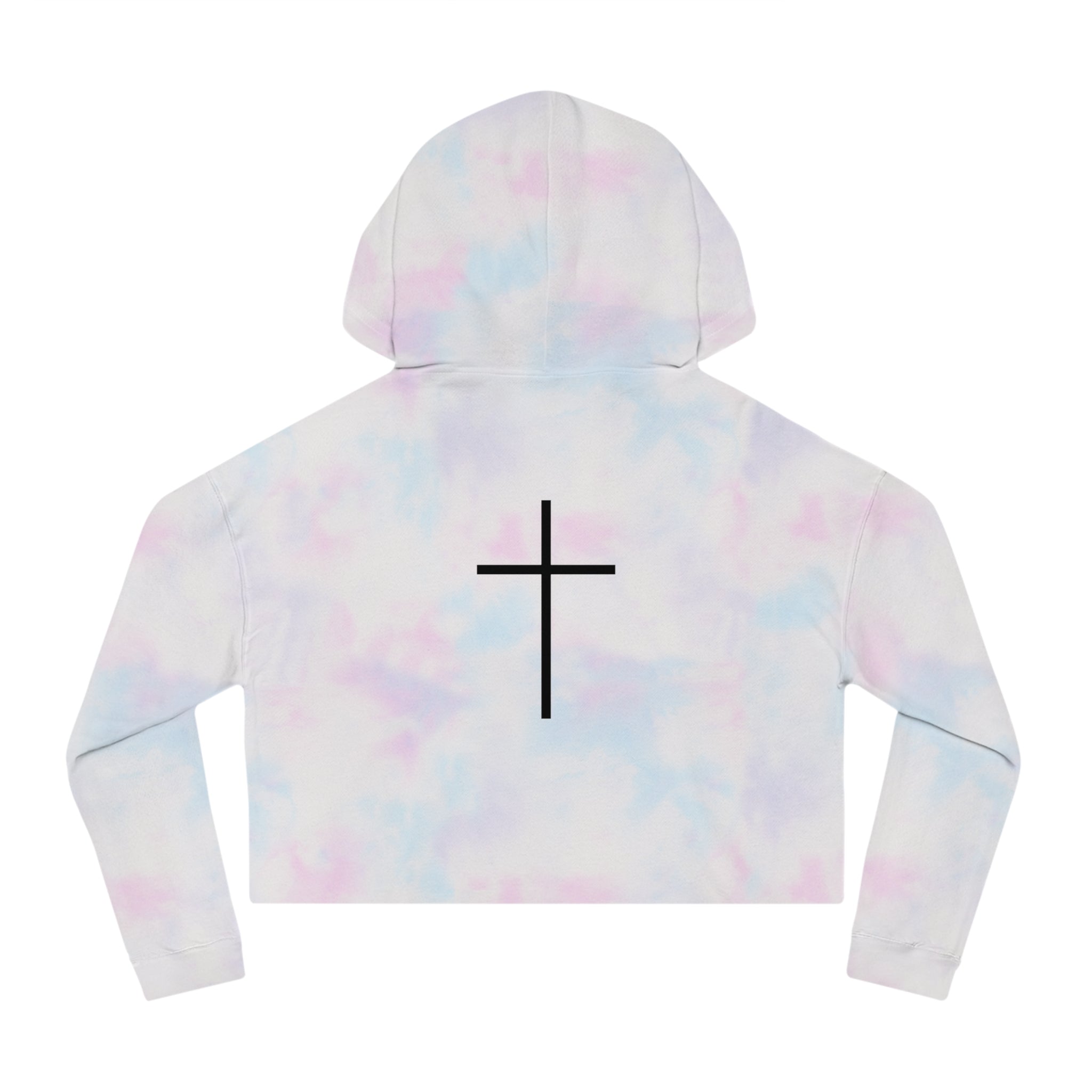 'Saved Not Soft' Cropped Hoodie