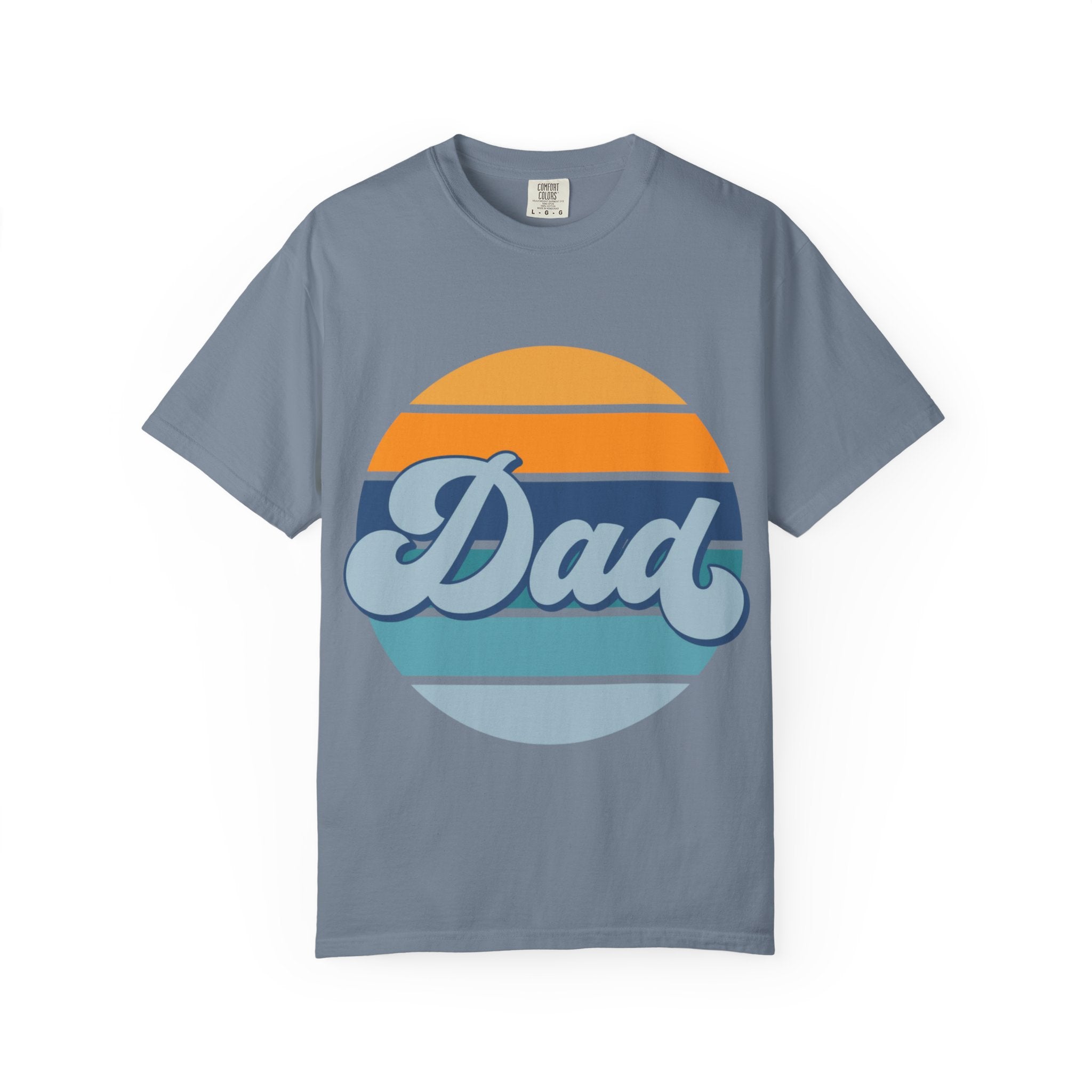 Retro Striped 'Dad' T-Shirt