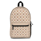 Boho Checkered Backpack