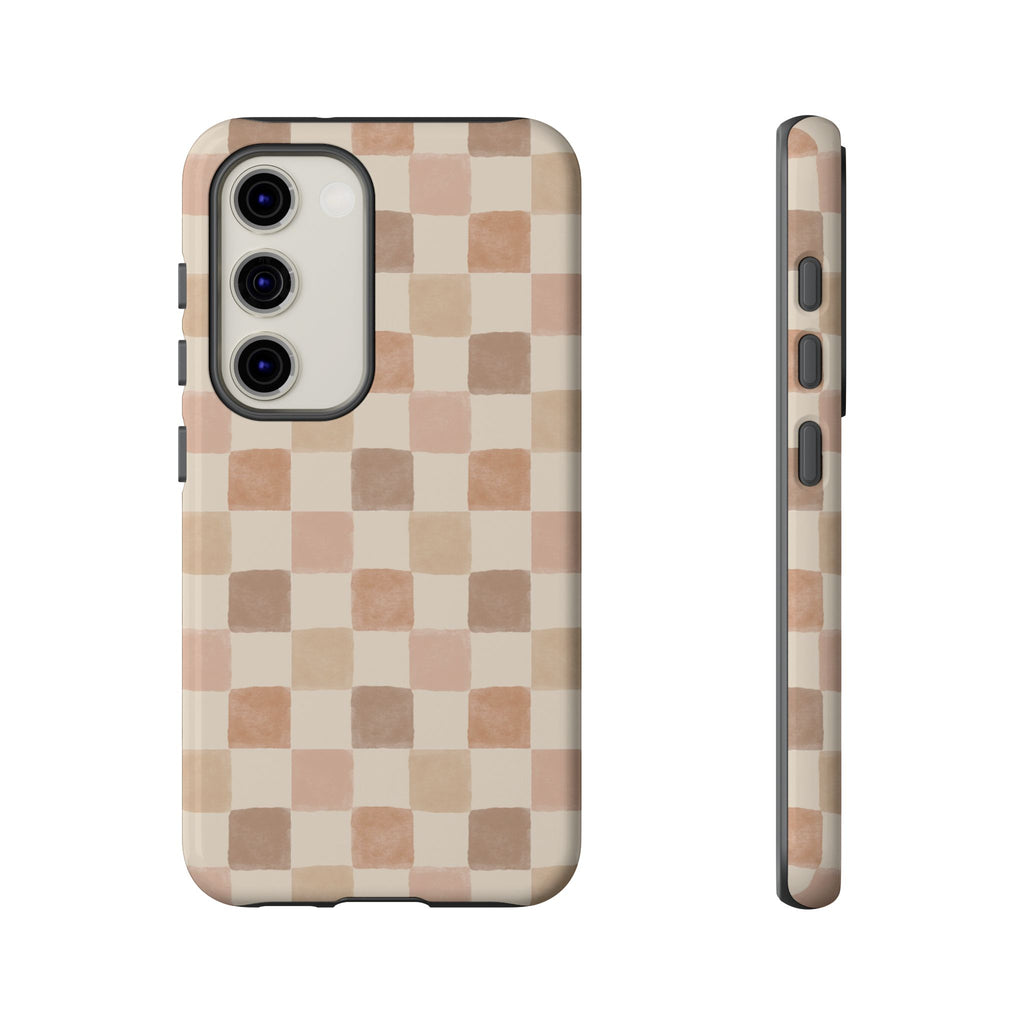 Boho Checkered Phone Case