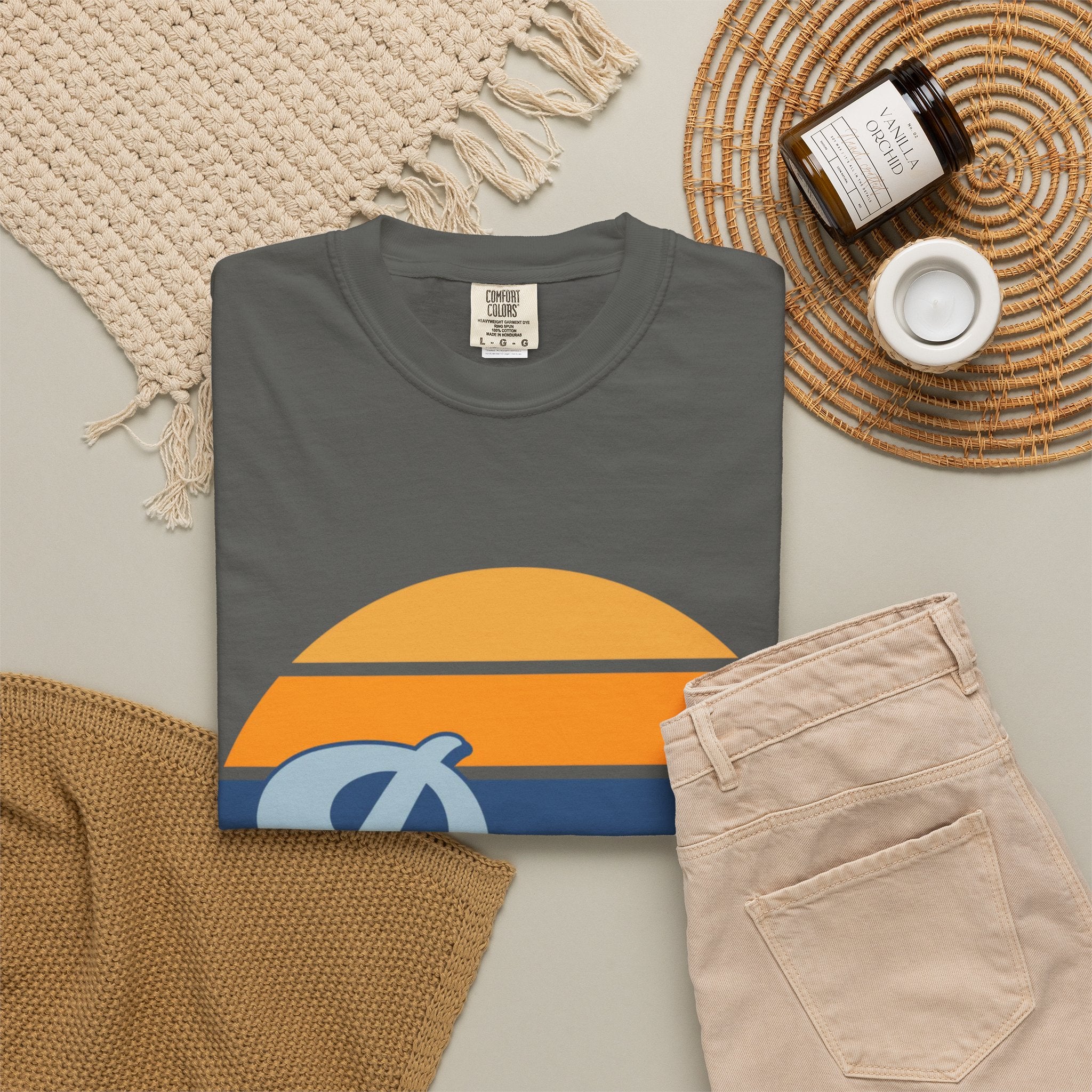 Retro Striped 'Dad' T-Shirt