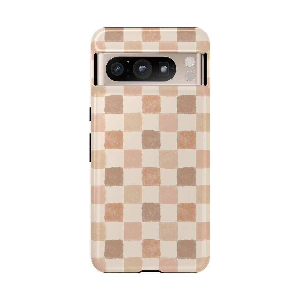 Boho Checkered Phone Case
