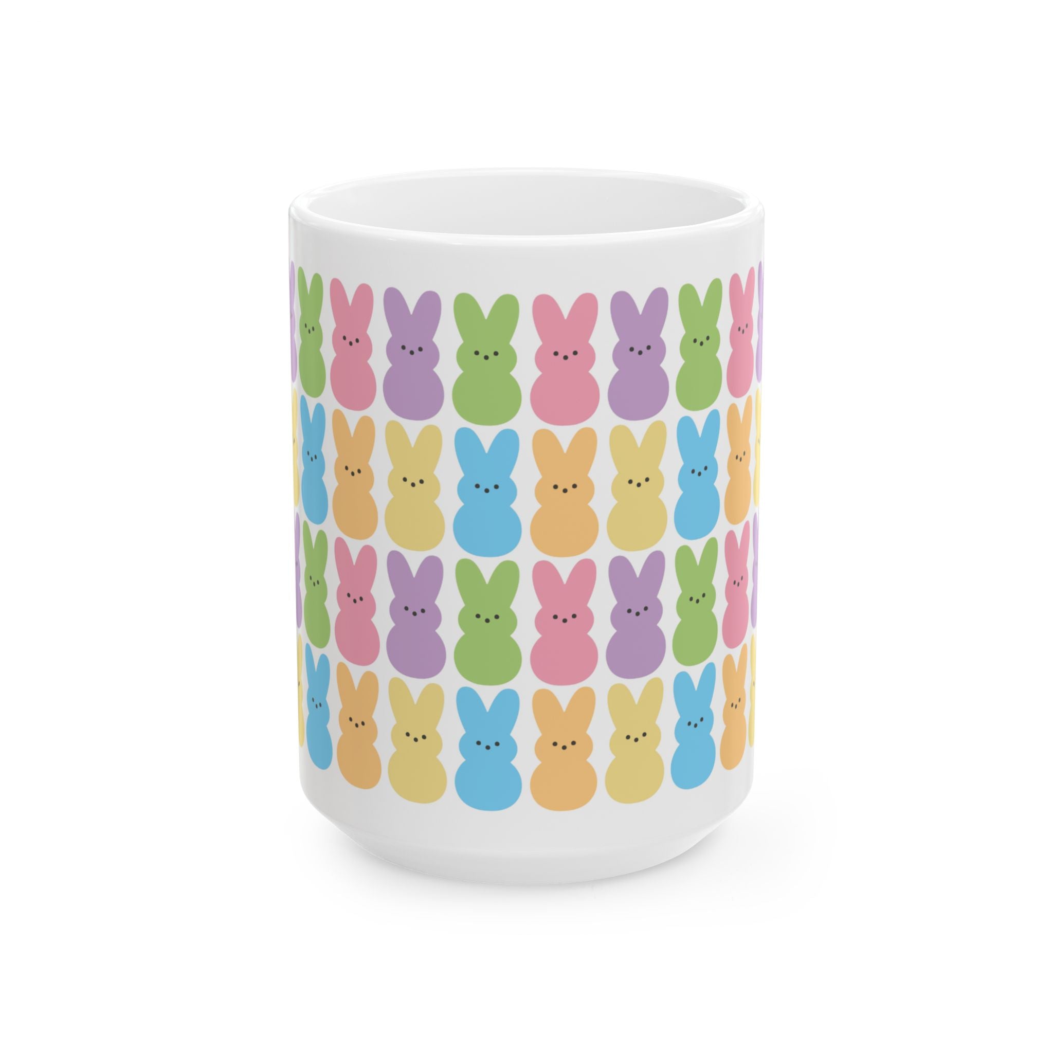 Easter Bunny Peeps Ceramic Mug