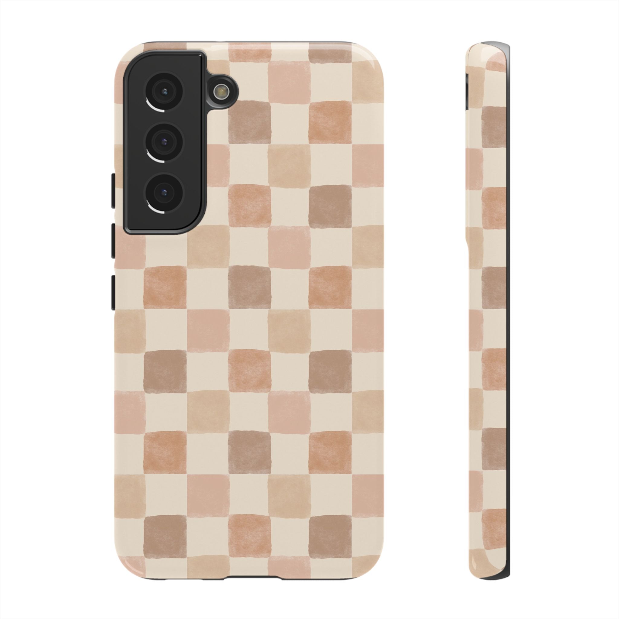 Boho Checkered Phone Case