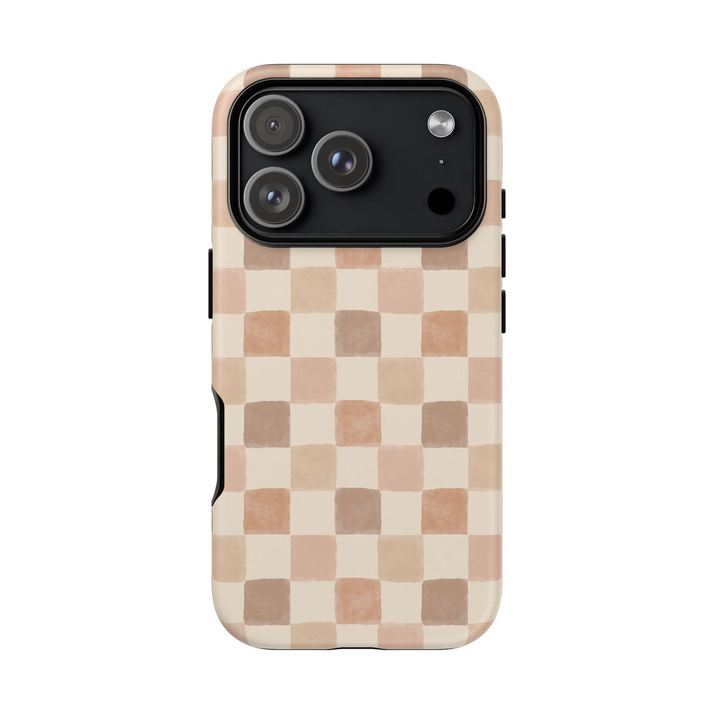 Boho Checkered Phone Case