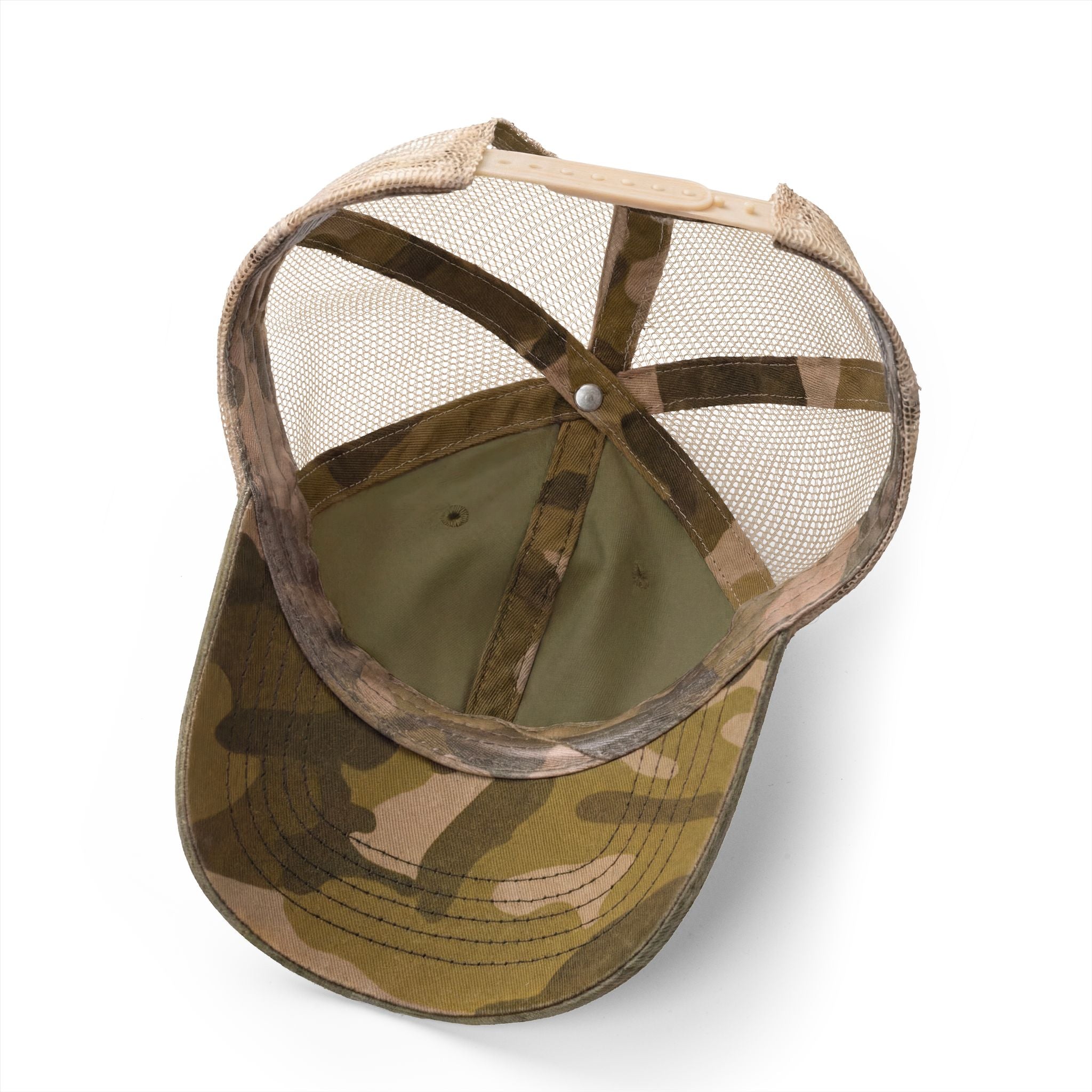 "Mommin'" Washed Mesh-Back Cap