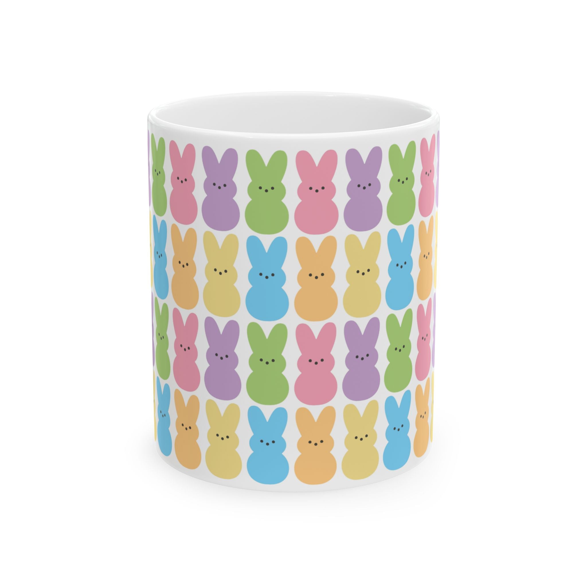 Easter Bunny Peeps Ceramic Mug