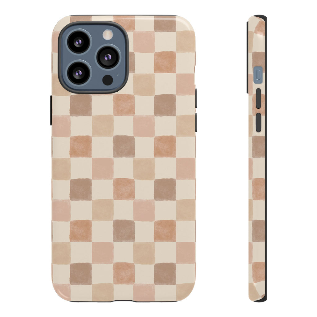 Boho Checkered Phone Case