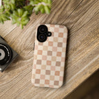 Boho Checkered Phone Case