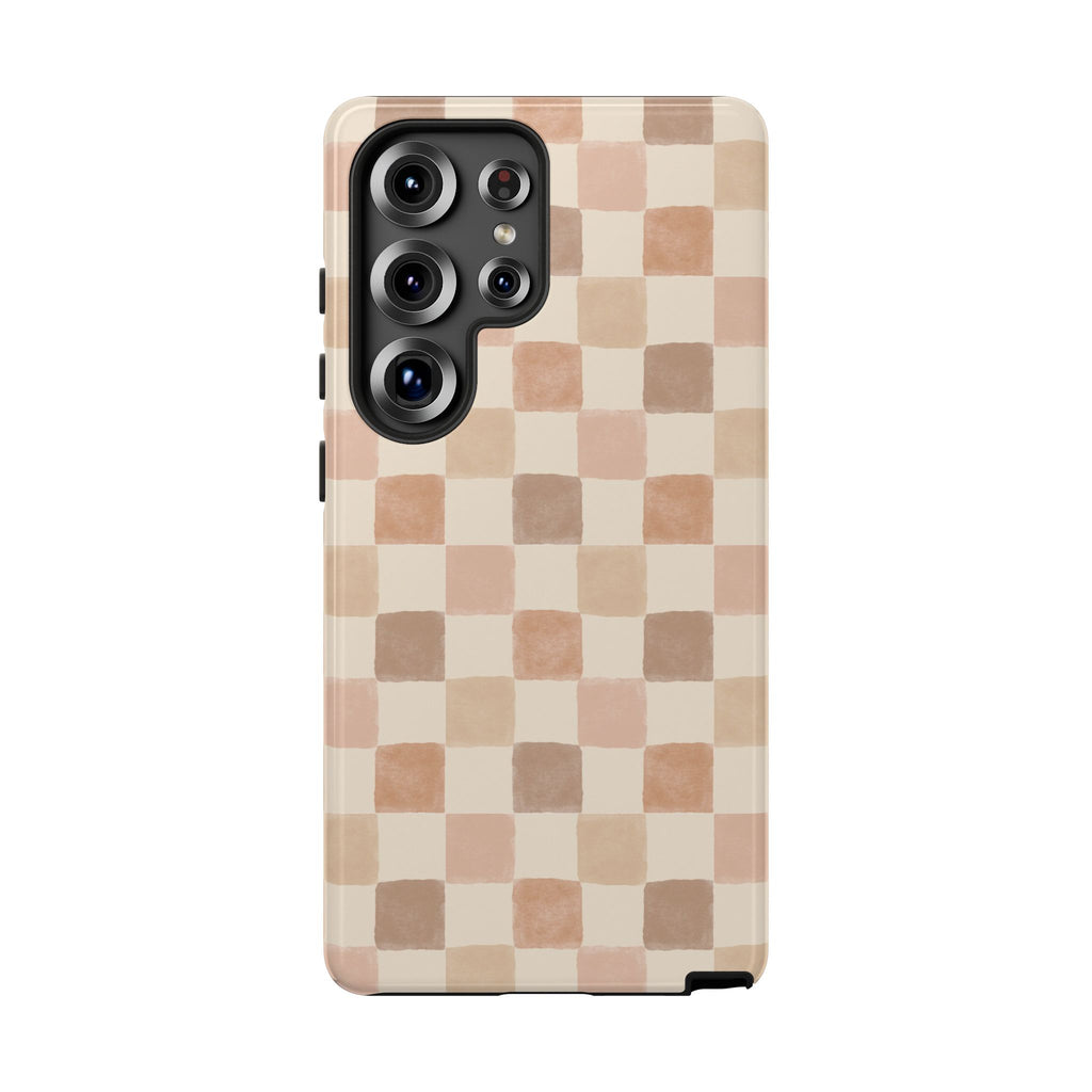 Boho Checkered Phone Case