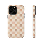 Boho Checkered Phone Case