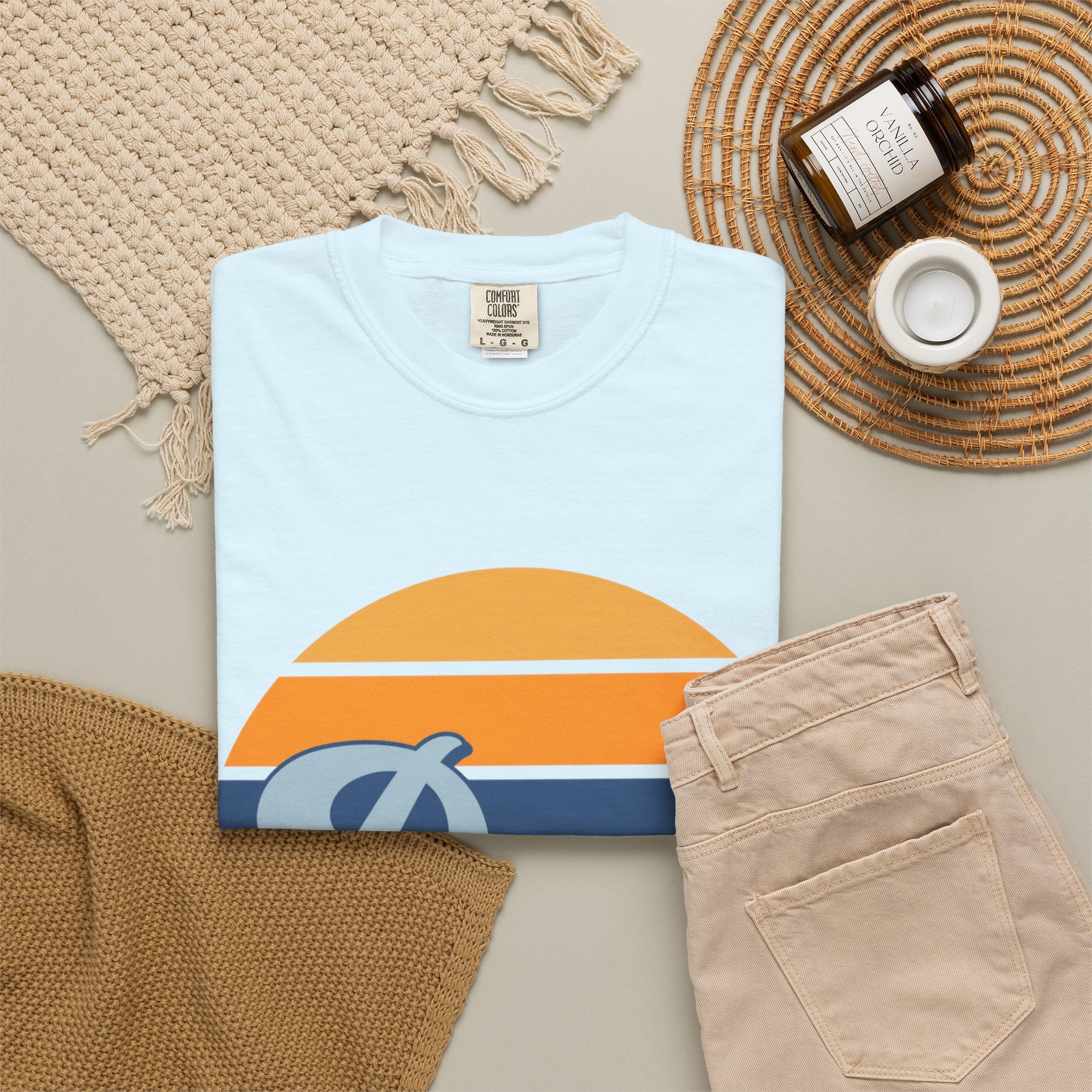 Retro Striped 'Dad' T-Shirt