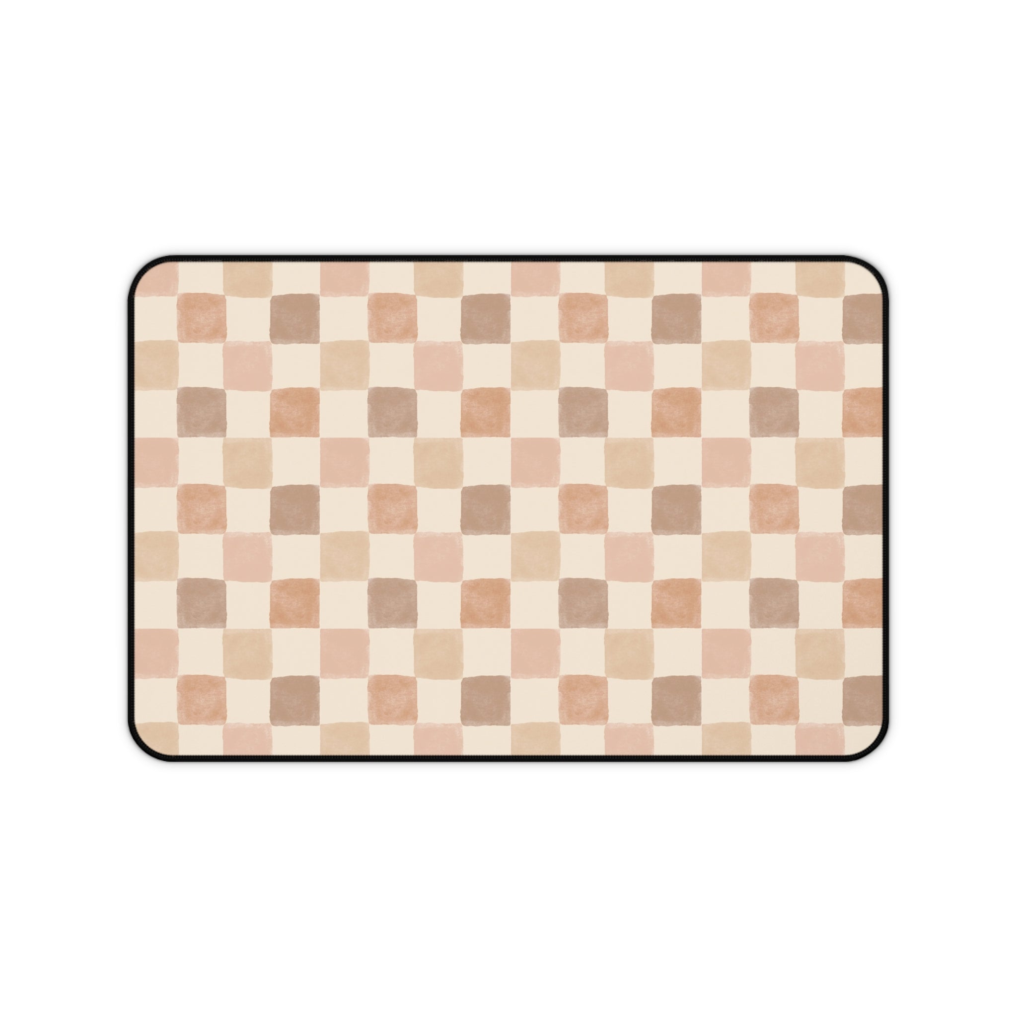 Boho Checkered Desk Mat