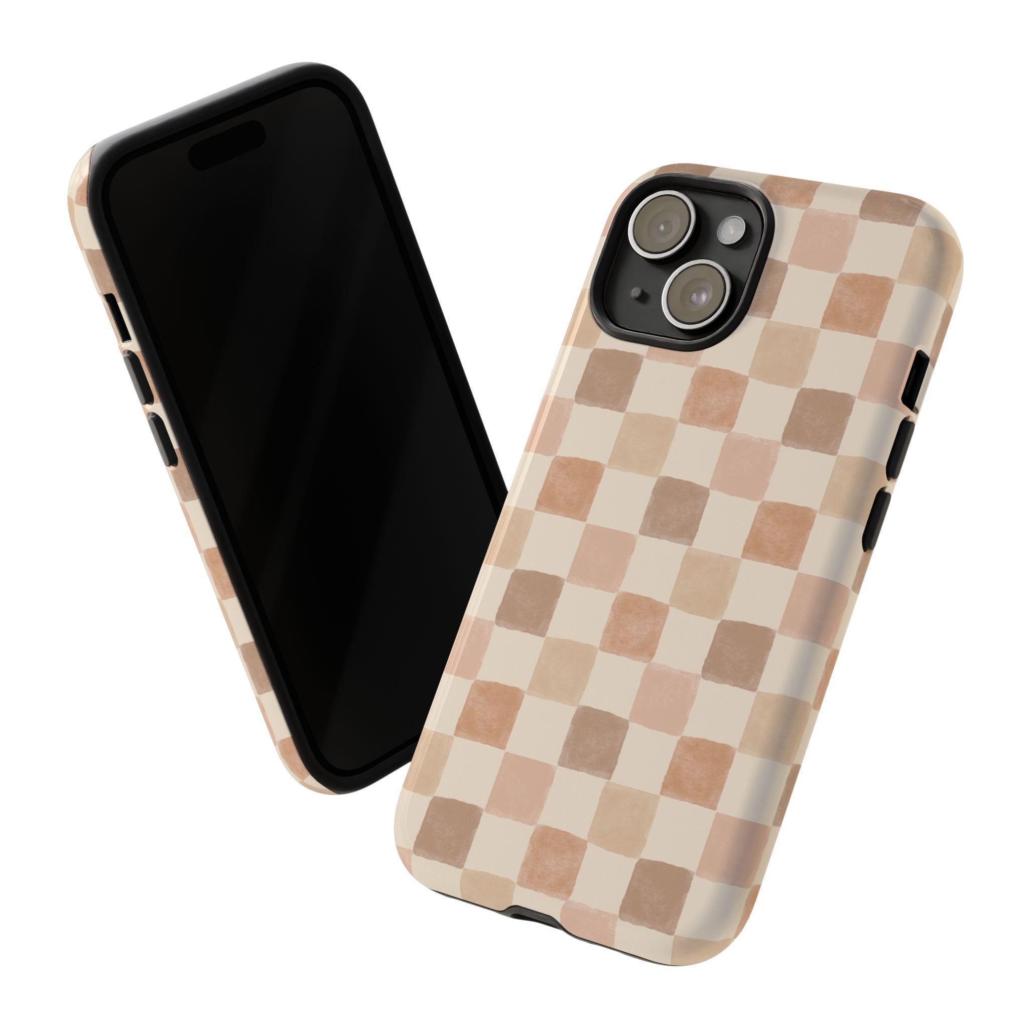 Boho Checkered Phone Case