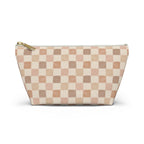 Boho Checkered Accessory Pouch