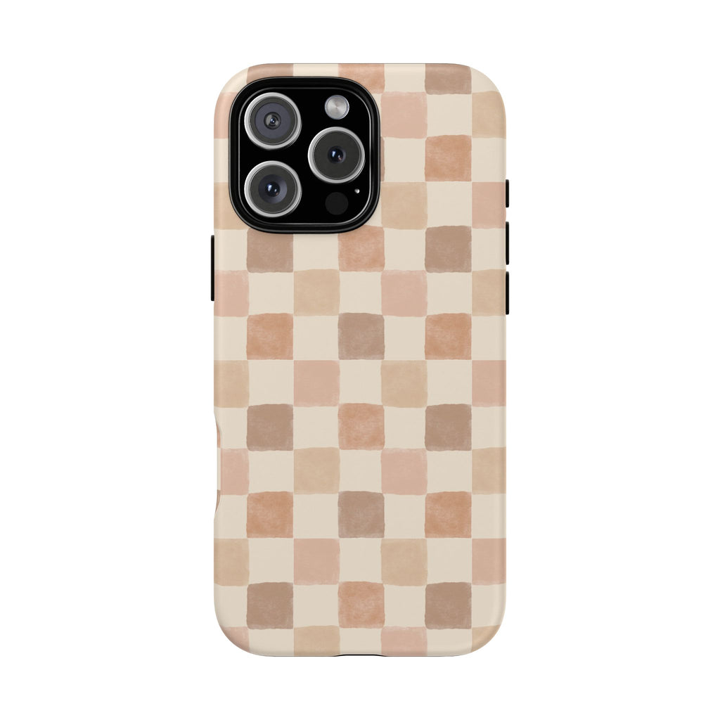 Boho Checkered Phone Case
