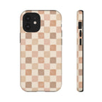Boho Checkered Phone Case
