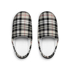 Classic Beige Plaid Women’s Slippers