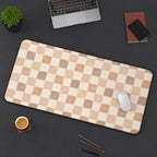 Boho Checkered Desk Mat