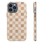 Boho Checkered Phone Case