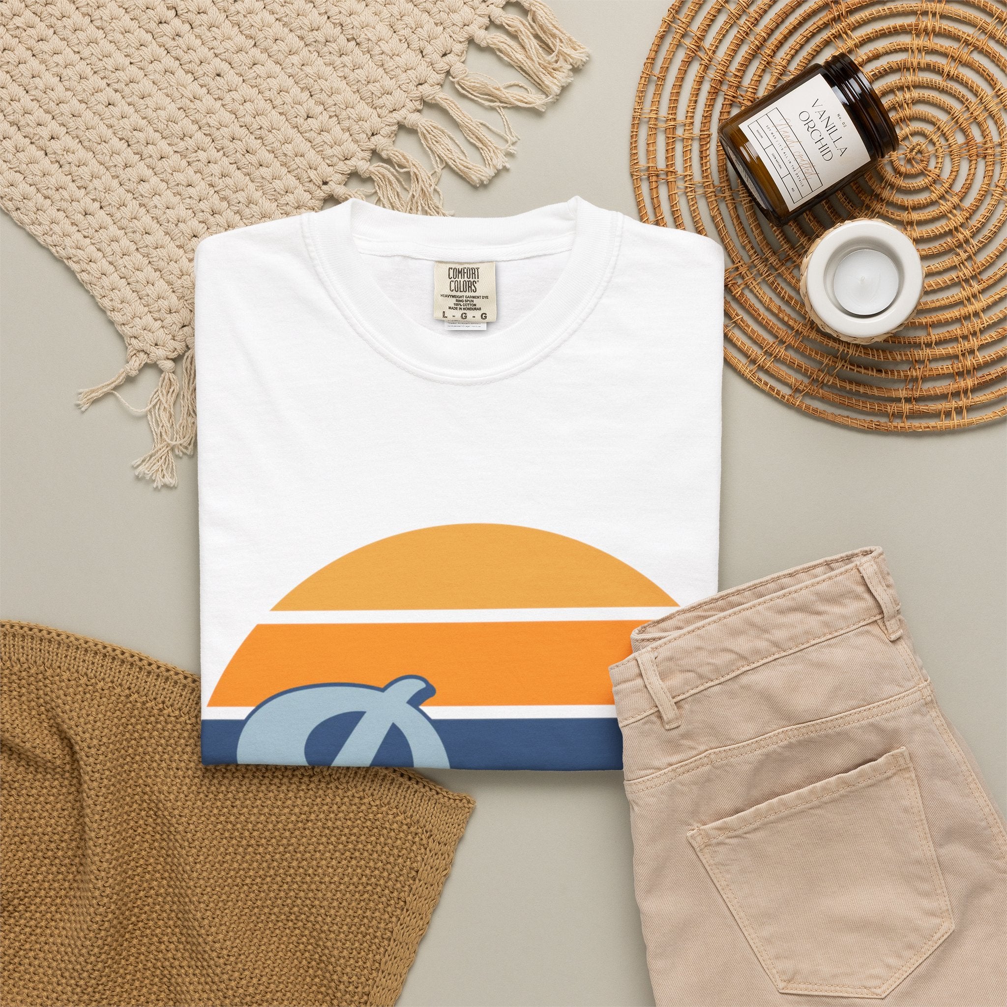 Retro Striped 'Dad' T-Shirt