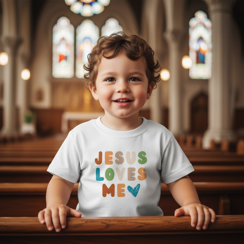 'Jesus Loves Me' Toddler T-Shirt