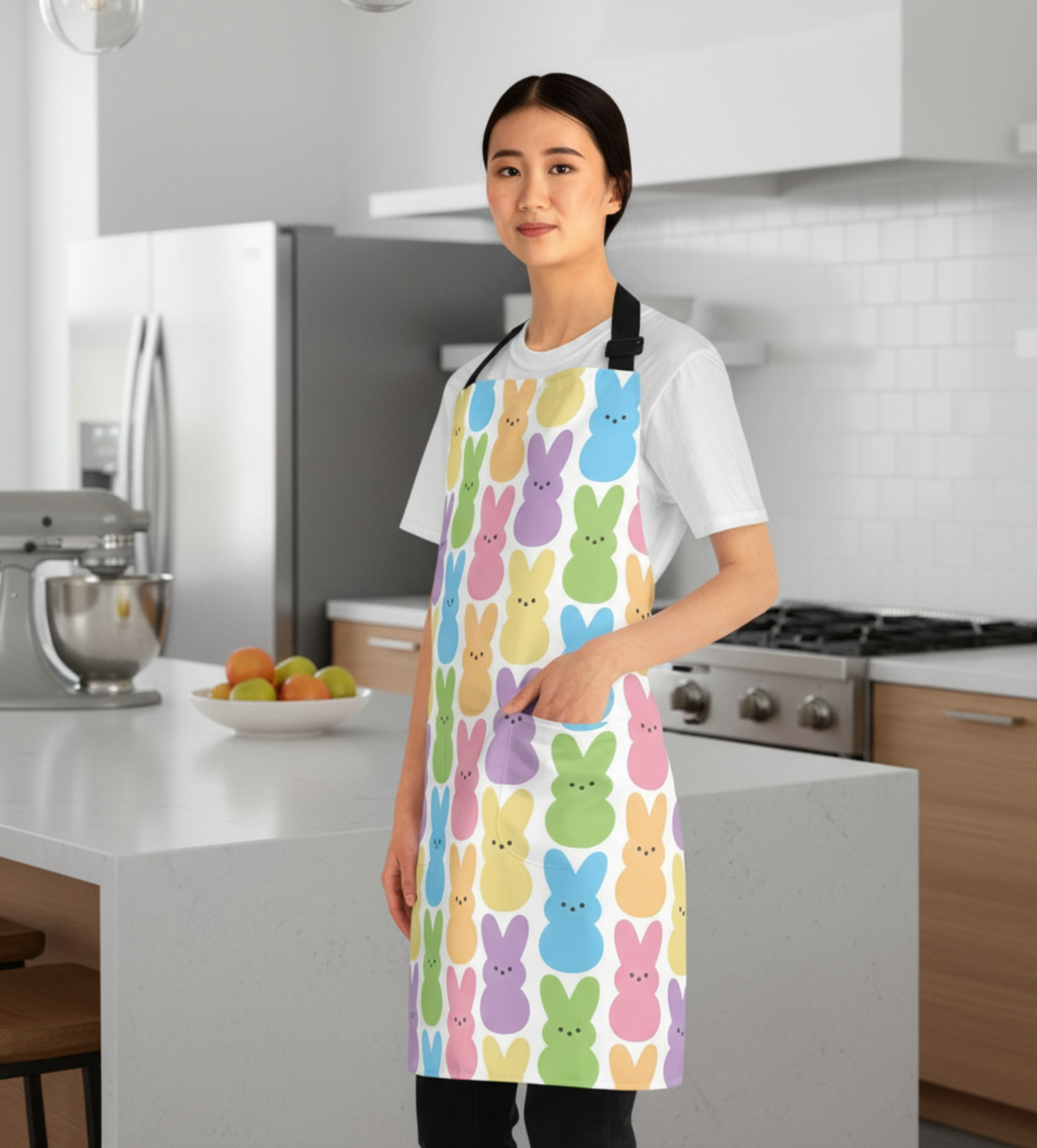 Easter Bunny Peeps Apron
