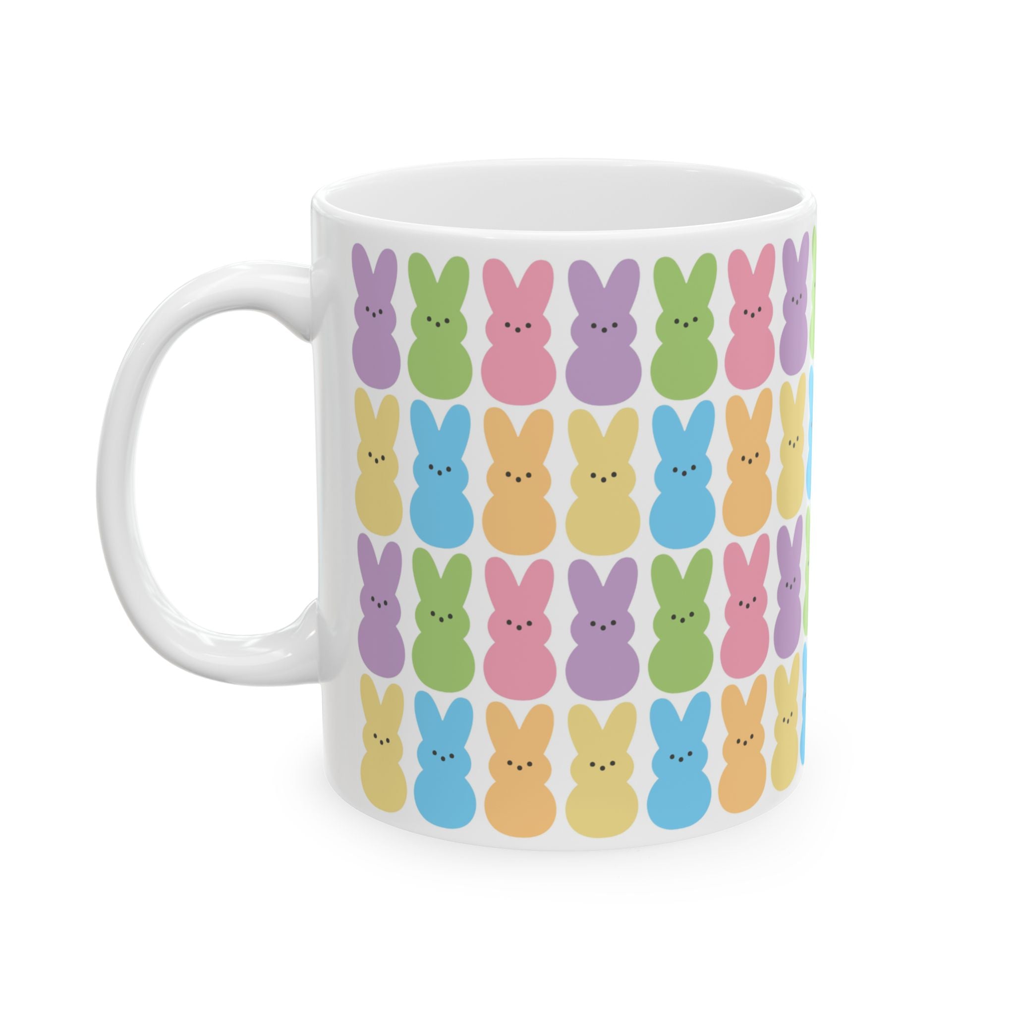 Easter Bunny Peeps Ceramic Mug