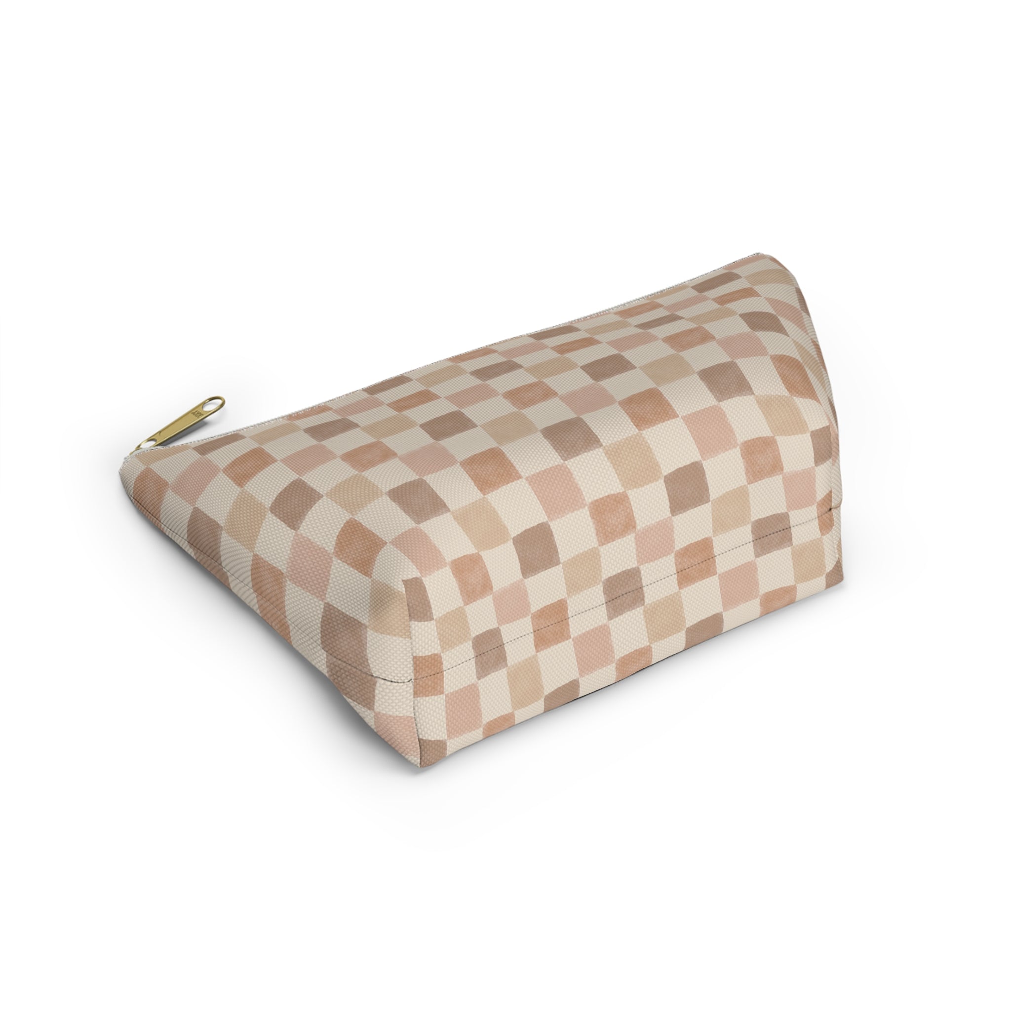 Boho Checkered Accessory Pouch