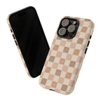 Boho Checkered Phone Case
