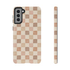 Boho Checkered Phone Case