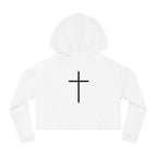 'Saved Not Soft' Cropped Hoodie