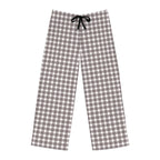 Black & White Tartan Men's Pajama Pants
