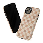 Boho Checkered Phone Case