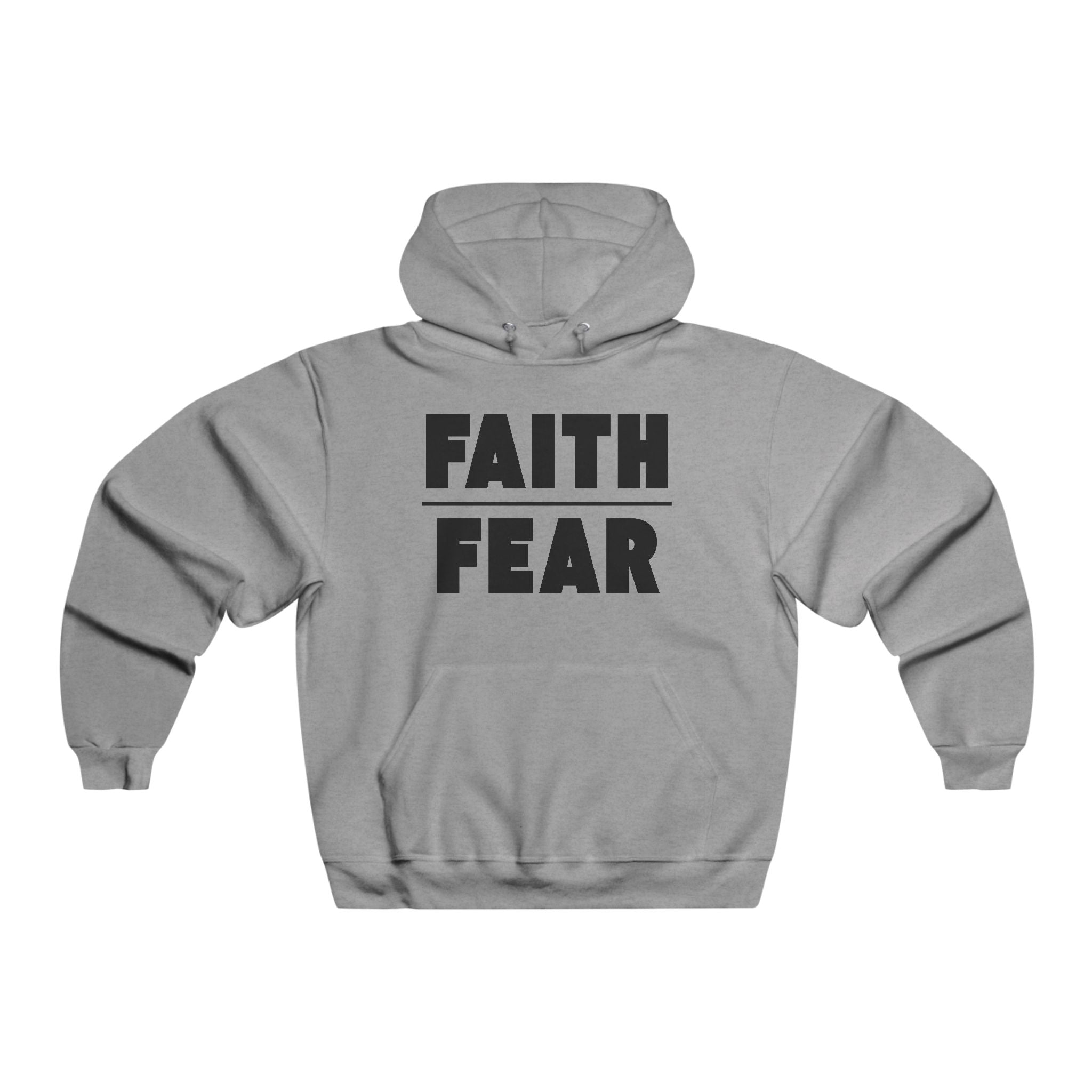 'Faith Over Fear' Men's Hoodie