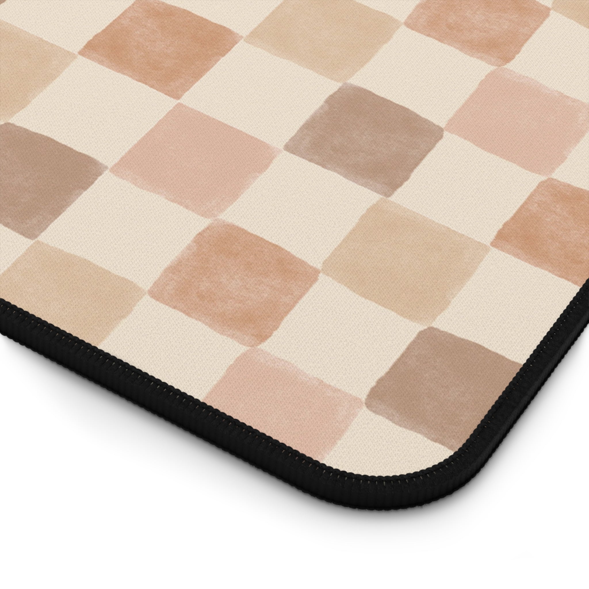 Boho Checkered Desk Mat
