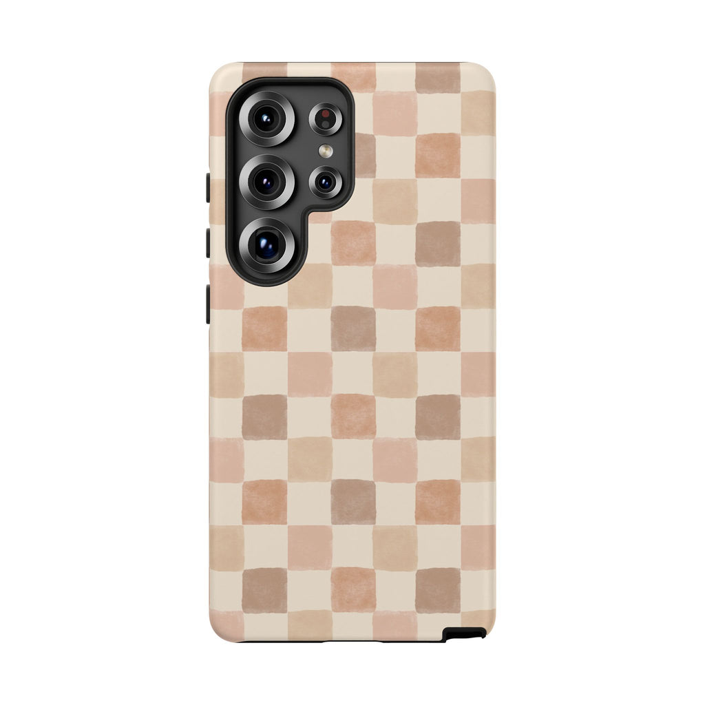 Boho Checkered Phone Case