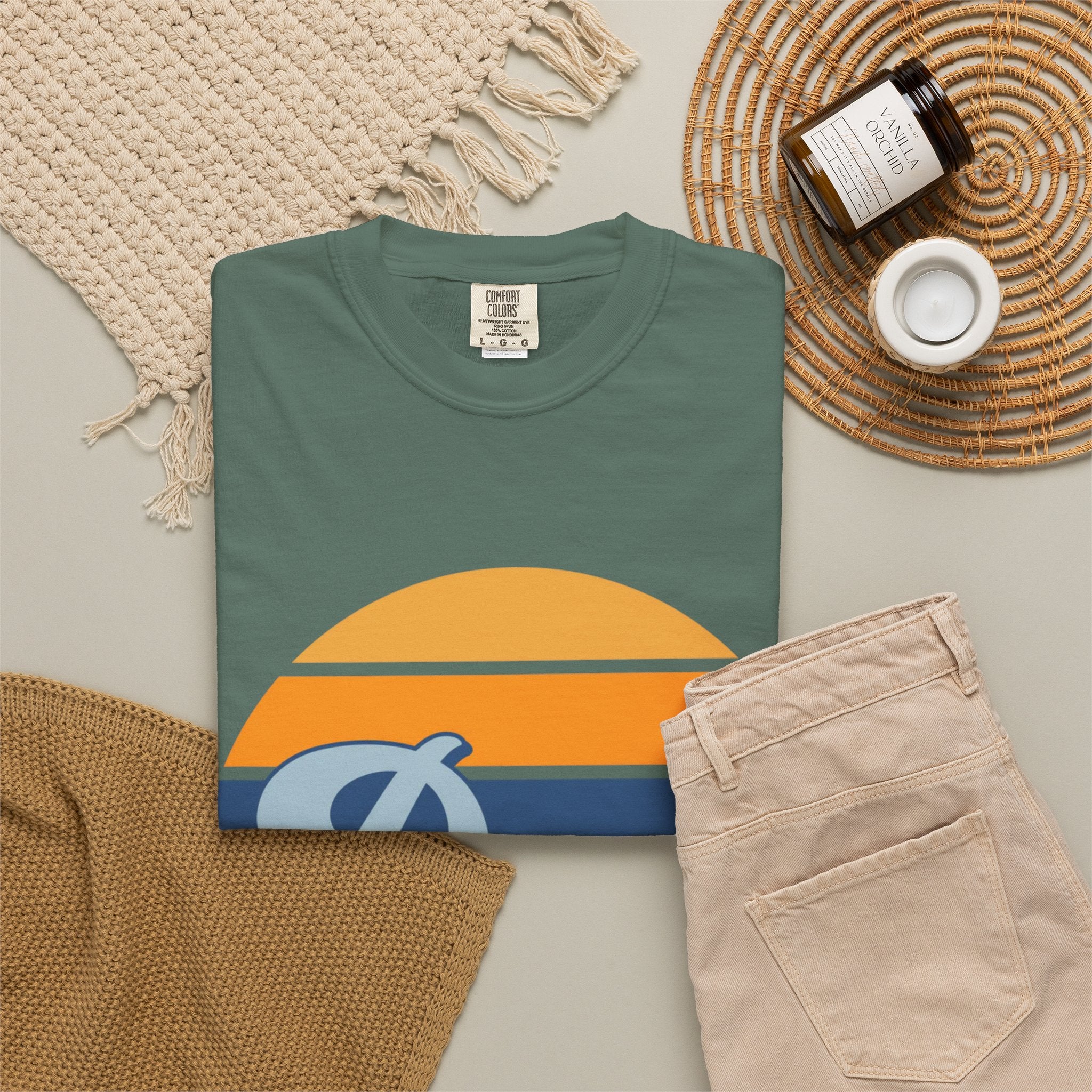 Retro Striped 'Dad' T-Shirt