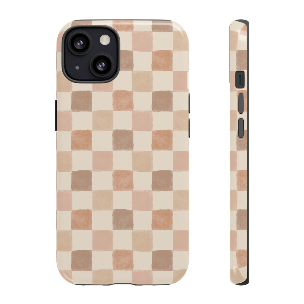 Boho Checkered Phone Case