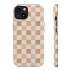Boho Checkered Phone Case
