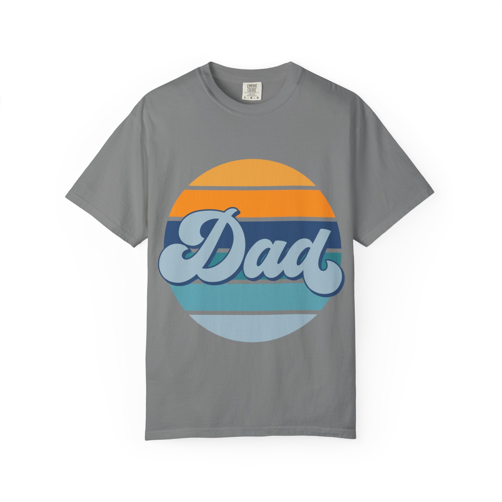 Retro Striped 'Dad' T-Shirt