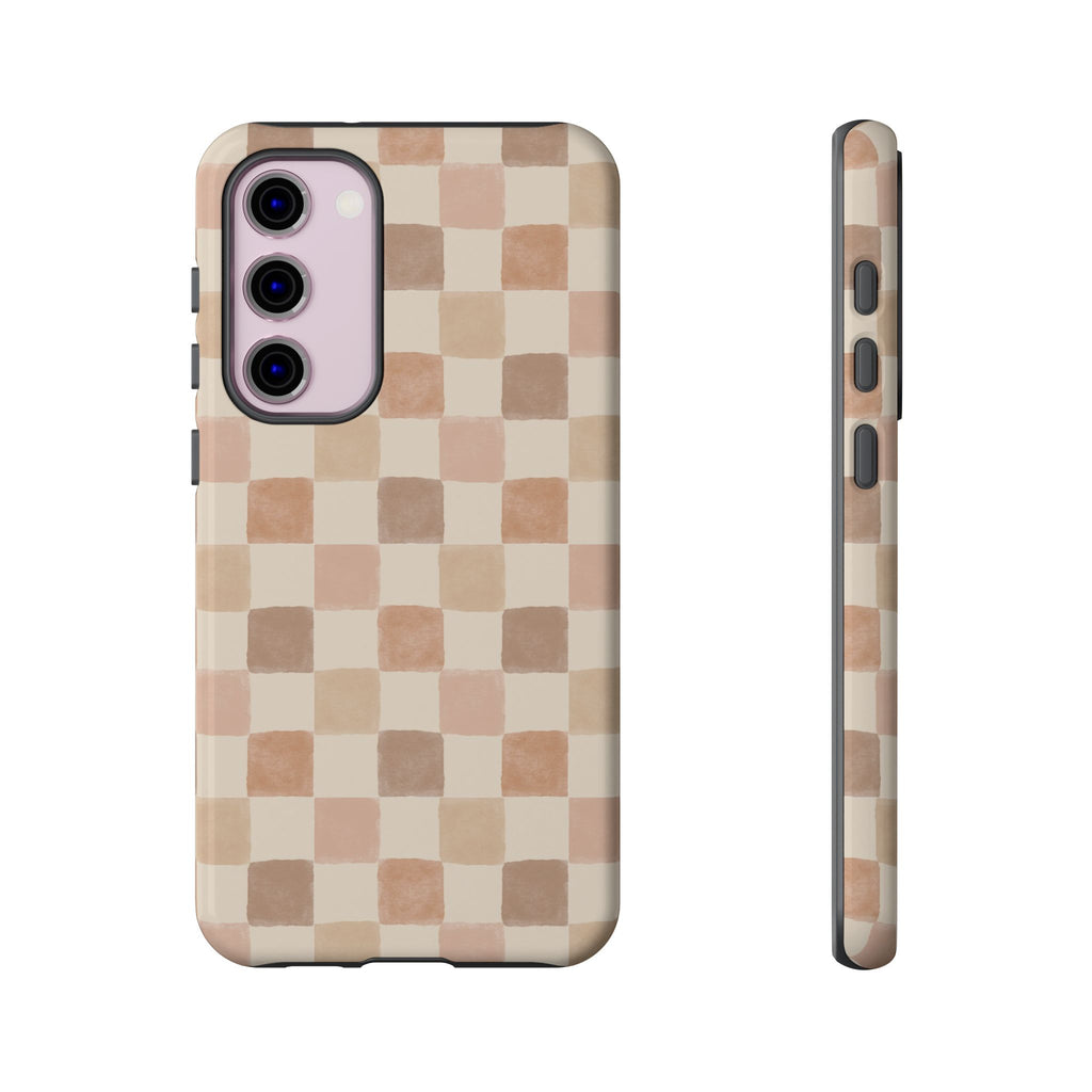 Boho Checkered Phone Case