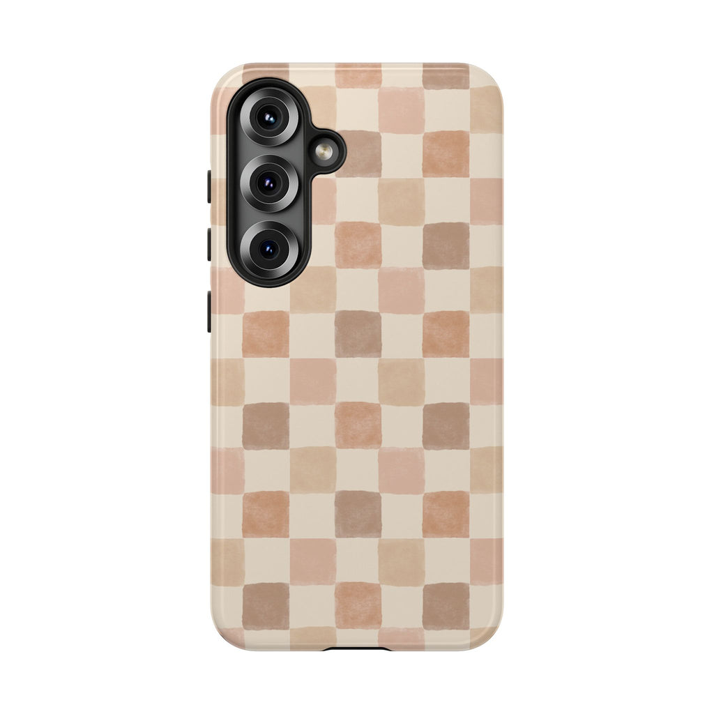 Boho Checkered Phone Case