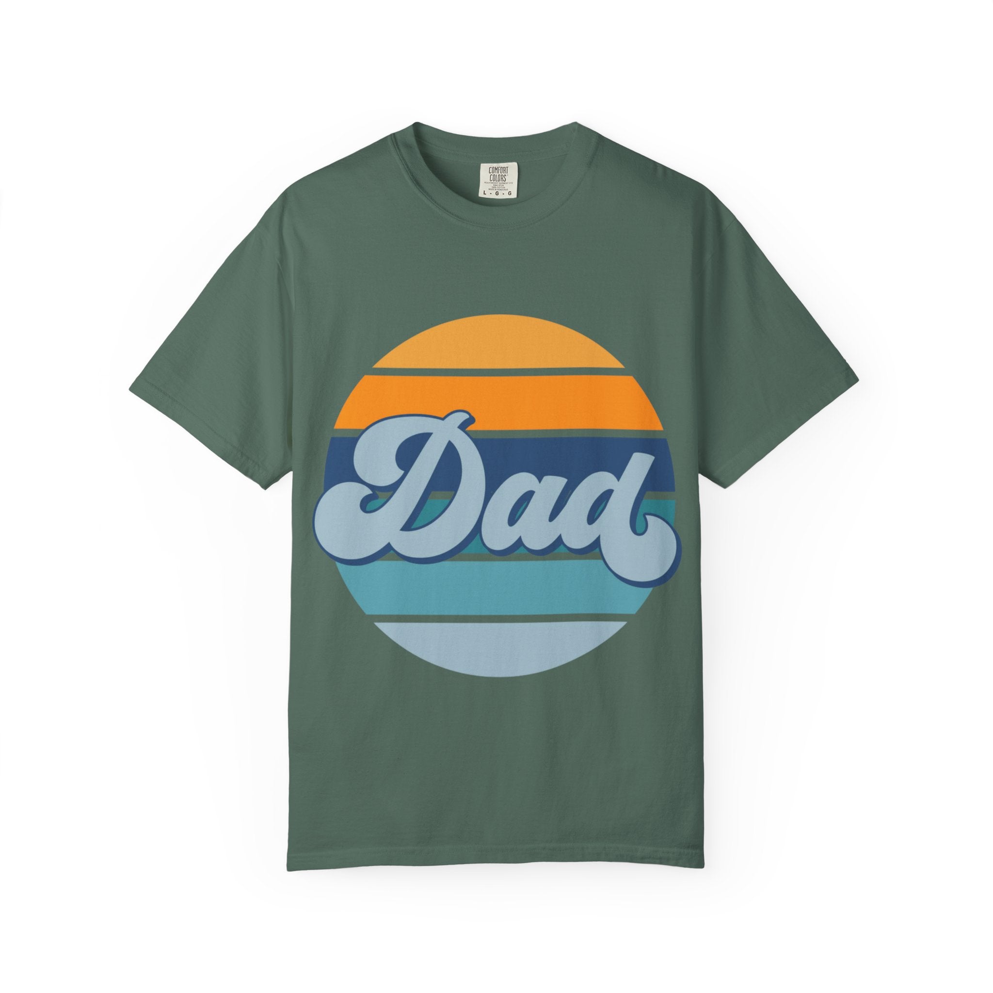 Retro Striped 'Dad' T-Shirt