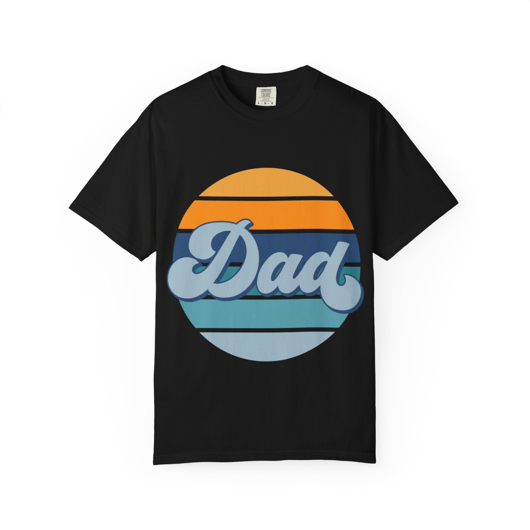 Retro Striped 'Dad' T-Shirt