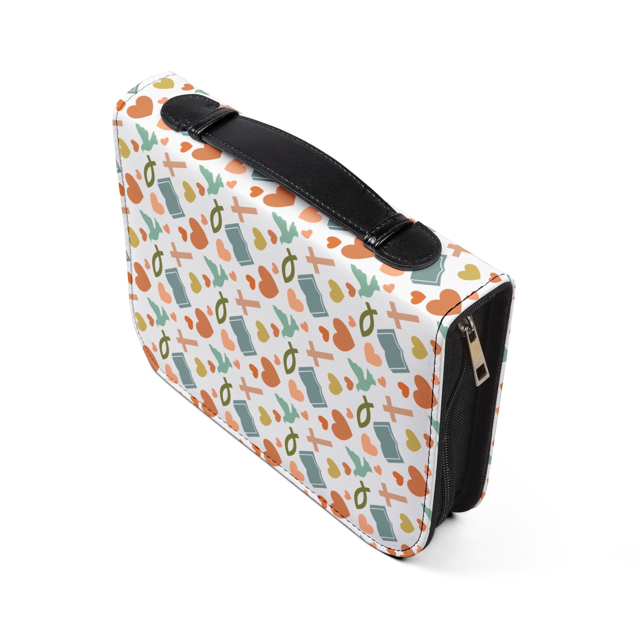 Christian Symbols Bible Cover